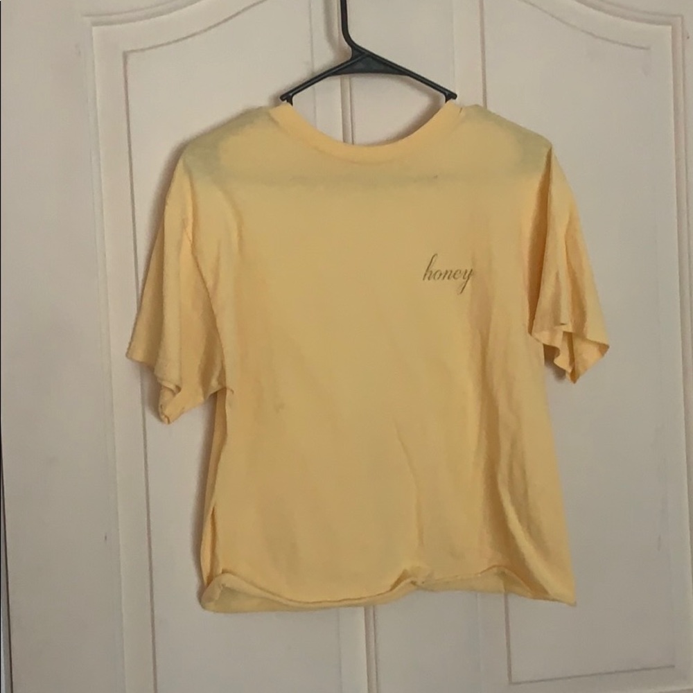 brandy melville honey tshirt